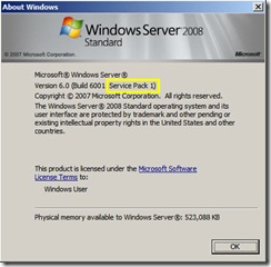 Windows 2008 SP1